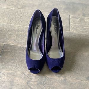Deliciouso suede purple hells